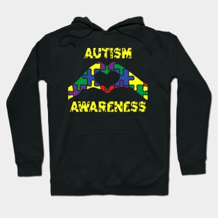 Autism Shirt Autism Awareness TShirt Love Is In Our Hands Hoodie